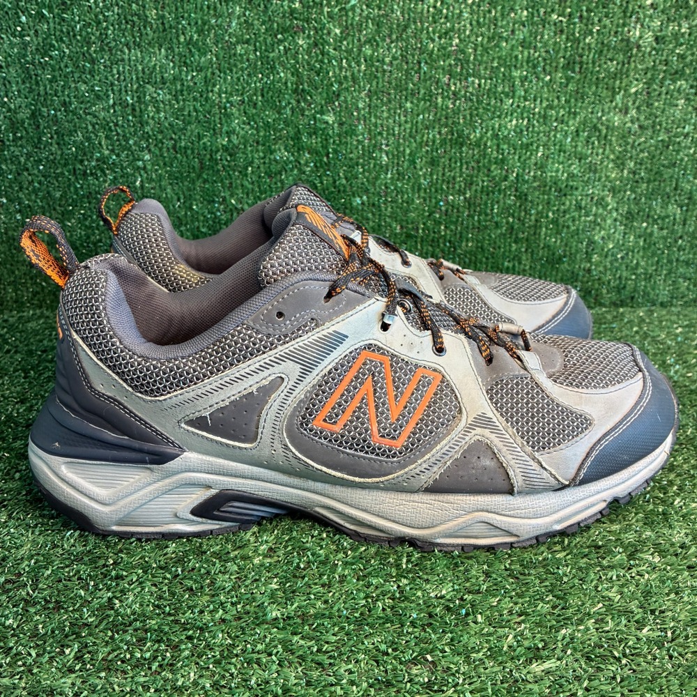 New Balance 481v3 All Terrain Cush+ Trail Running Shoes Grey Mens 13 4E X-Wide